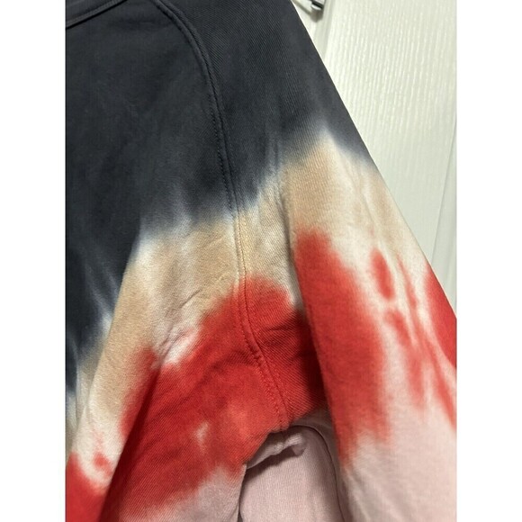 DAYDREAMER Flying V Varsity Sweatshirt Tie Dye Women’s S Crew Neck Pullover Y2K - Picture 12 of 16